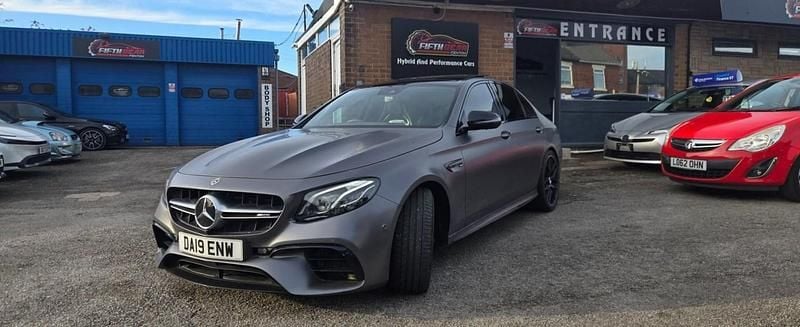 Used Mercedes E63 AMG AMG 2019 Silver Sedan