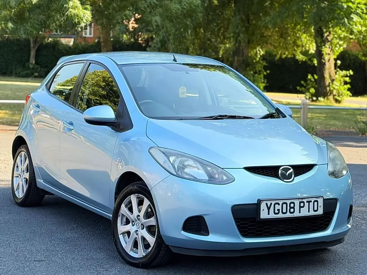Used Mazda 2 86 HP (63 kW) 2008 Blue Hatchback