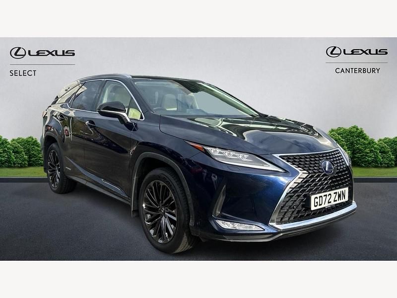 Blue Used 2022 Lexus RX450h SUV | £36,995 (Fair price) - Image 1/3