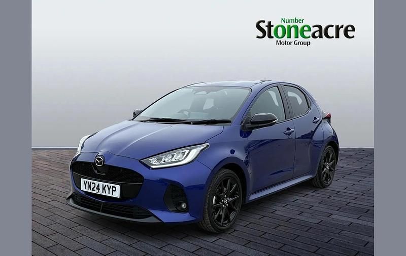 Used Mazda 2 Homura-Line 113 HP (83 kW) 2024 Blue Hatchback