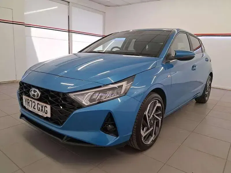 Used Hyundai i20 Premium 100 HP (73 kW) 2022 Turquoise Hatchback