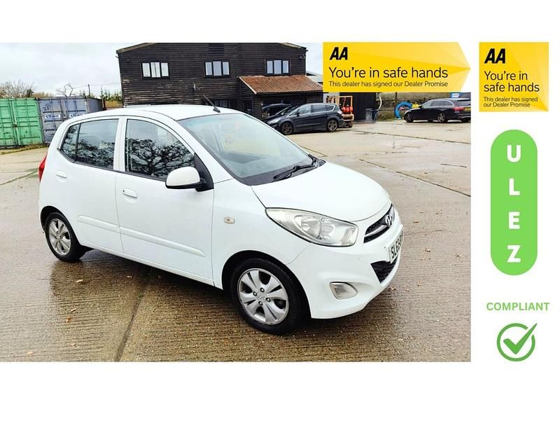 White Used 2012 Hyundai i10 Active Hatchback | £1,999 (Fair price) - Image 1/4