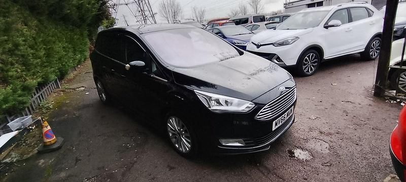 Used Ford Grand C-Max Titanium 120 HP (88 kW) 2016 Black MPV