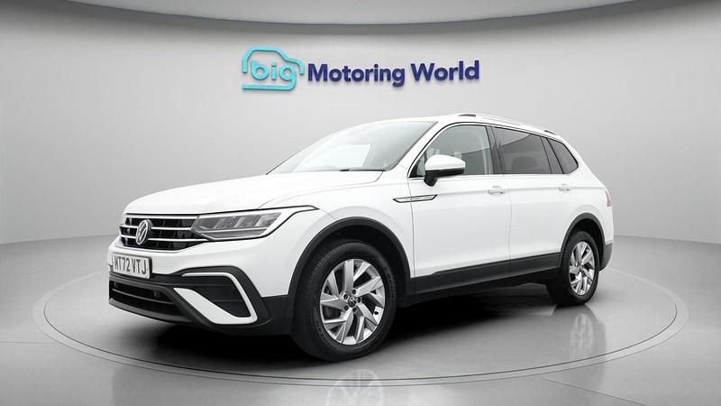 Used VW Tiguan Allspace S 148 HP (108 kW) 2022 White SUV