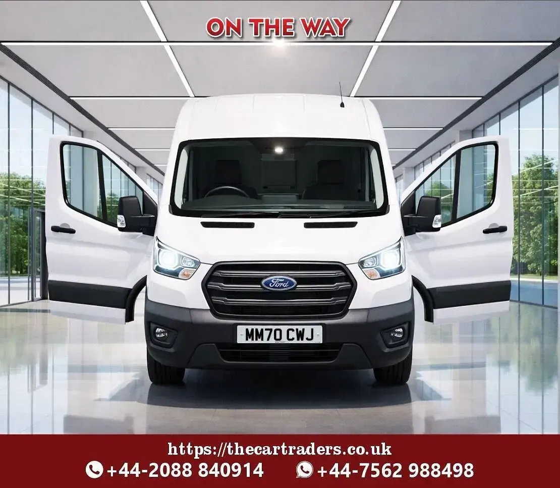 Usado Ford Transit S 130 HP (95 kW) 2021 Branco Van