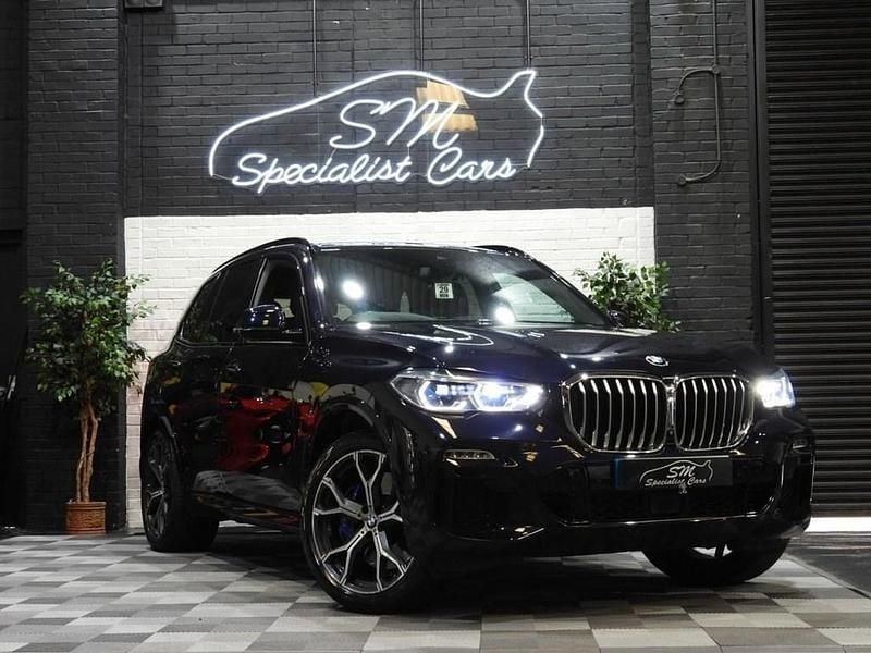 Black Used 2019 BMW X5 M Sport SUV | £38,750 (Fair price) - Image 1/3