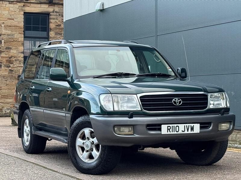 Used Toyota Land Cruiser 204 HP (150 kW) 1998 Green SUV