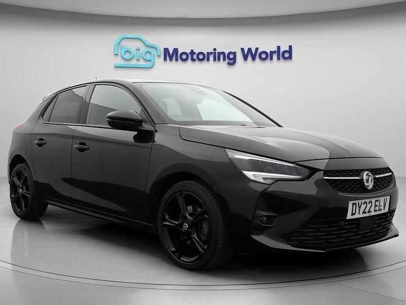 Black Used 2022 Vauxhall Corsa Edition Hatchback | £13,300 (Good price) - Image 1/4