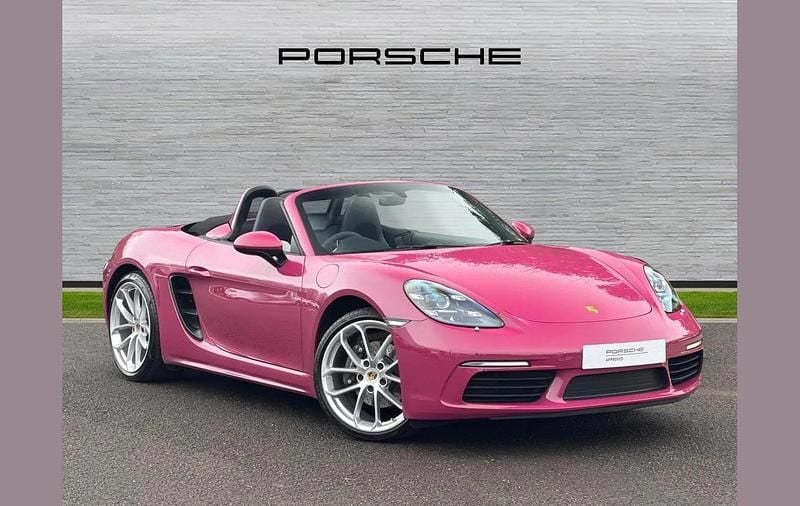 Begagnad Porsche Boxster Edition 300 HK (220 kW) 2023 Rosa Cab