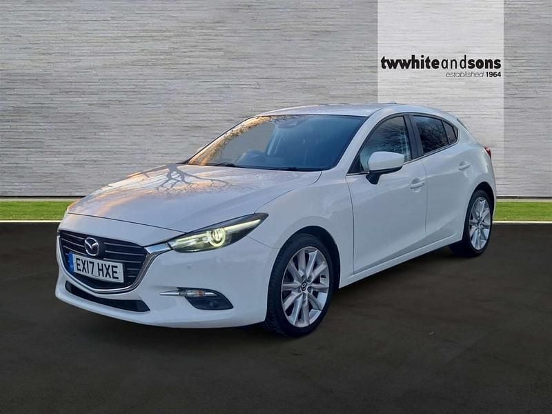 White Used 2017 Mazda 3 Inclusive Hatchback | £9,950 (Expensive) - Image 1/4