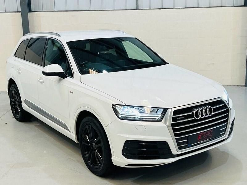 Used Audi Q7 S-Line 218 HP (160 kW) 2016 White SUV