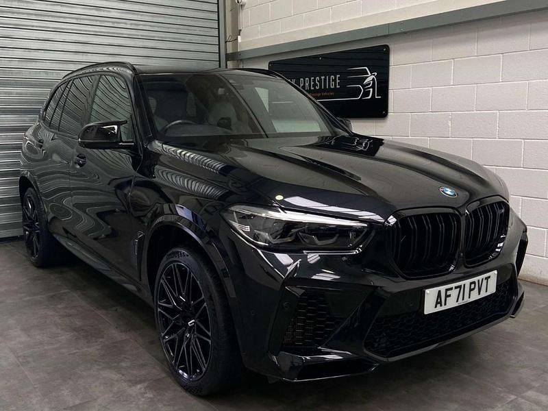 Black Used 2021 BMW X5 M Competition Edition SUV | £61,989 (Good price) - Image 1/4