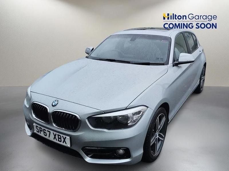 Used BMW 118 Sport Line 136 HP (100 kW) 2017 Silver Hatchback