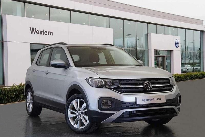 Silver Used 2022 VW T-Cross SE SUV | £17,190 (Fair price) - Image 1/4