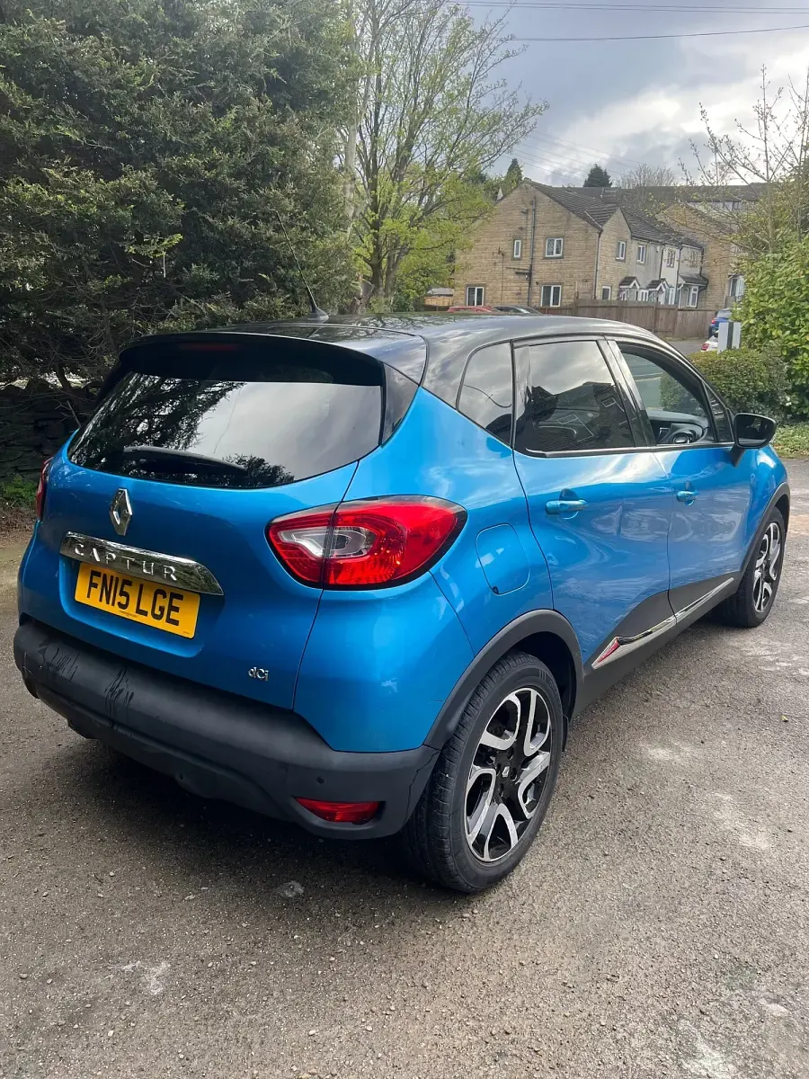 Used Renault Captur Dynamique 2015 Blue SUV