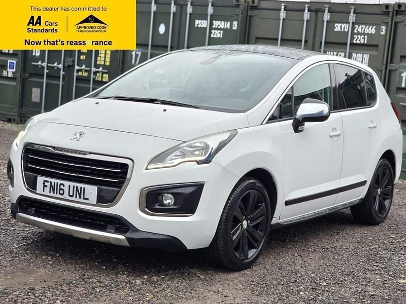 Used Peugeot 3008 Allure 120 HP (88 kW) 2016 White SUV