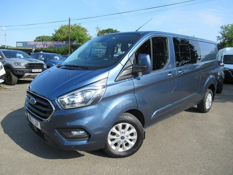 Blue Used 2021 Ford Transit Custom Limited Van | £19,495 (A bit pricey) - Image 1/4