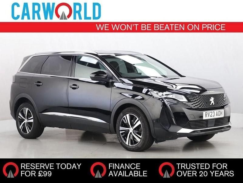 Black Used 2023 Peugeot 5008 GTi MPV | £23,944 (Fair price) - Image 1/2