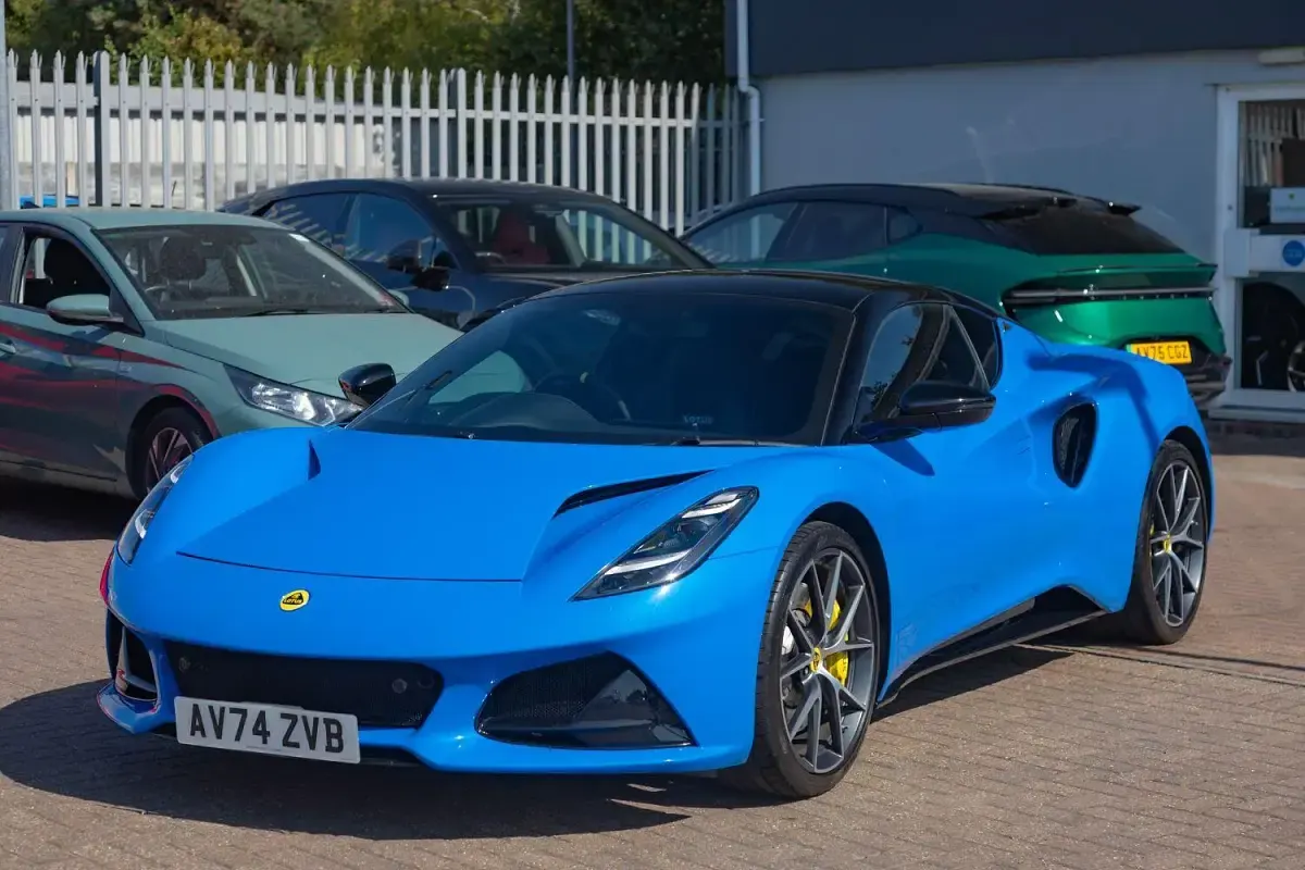 Used Lotus Emira 2024 Blue Coupe