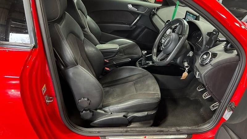 Used Audi A1 Black Edition 150 HP (110 kW) 2018 Red Hatchback