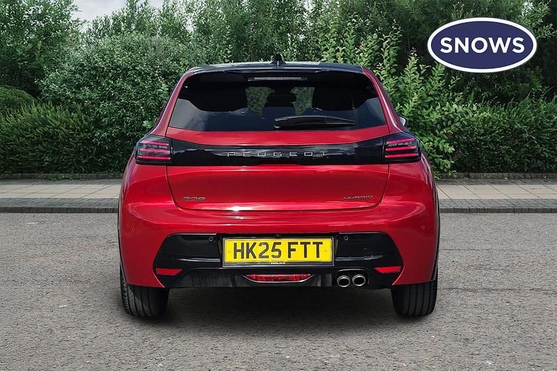 Used Peugeot 208 GT 136 HP (100 kW) 2025 Red Hatchback