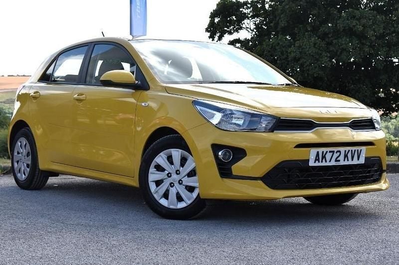 Yellow Used 2022 Kia Rio 2 Hatchback | £10,299 (Super price) - Image 1/3