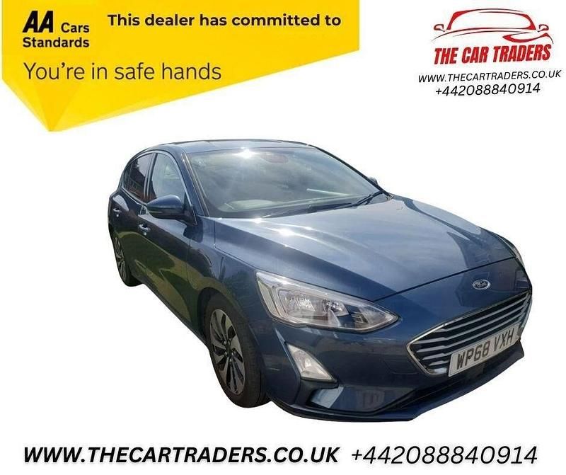 Blue Used 2018 Ford Focus Zetec Hatchback | £10,588 (Fair price) - Image 1/4