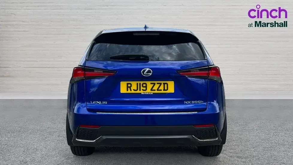 Used Lexus NX300h Sport Line 197 HP (144 kW) 2019 Blue SUV