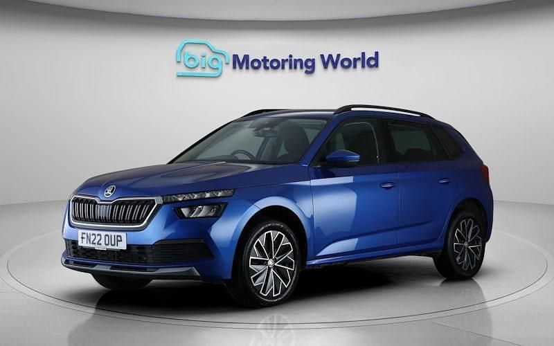 Used Skoda 110 R SE Drive 110 HP (80 kW) 2022 Blue Hatchback