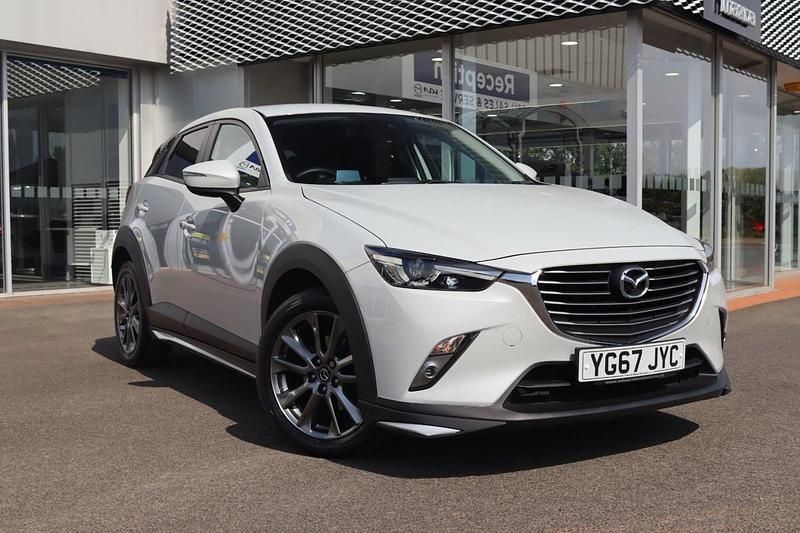 Silver Used 2017 Mazda CX-3 Inclusive SUV | £15,446 (A bit pricey) - Image 1/4