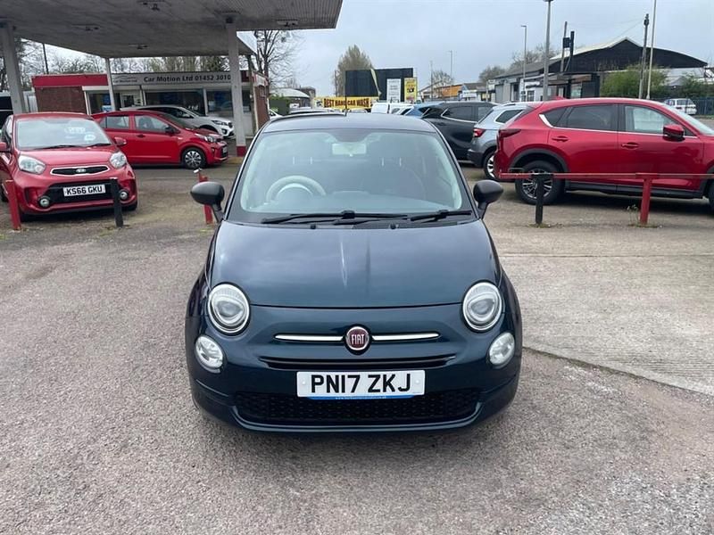 Used Fiat 500 Pop 69 HP (50 kW) 2017 Blue Hatchback