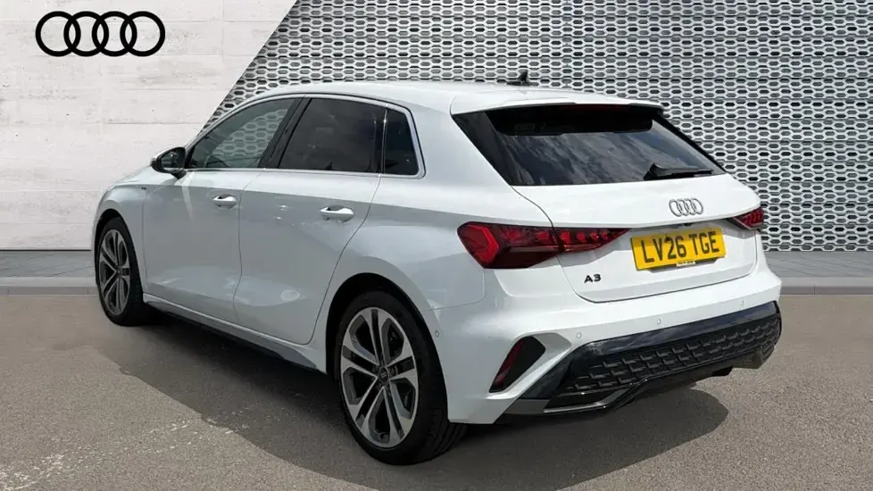 Used Audi A3 S-Line 116 HP (85 kW) 2026 White