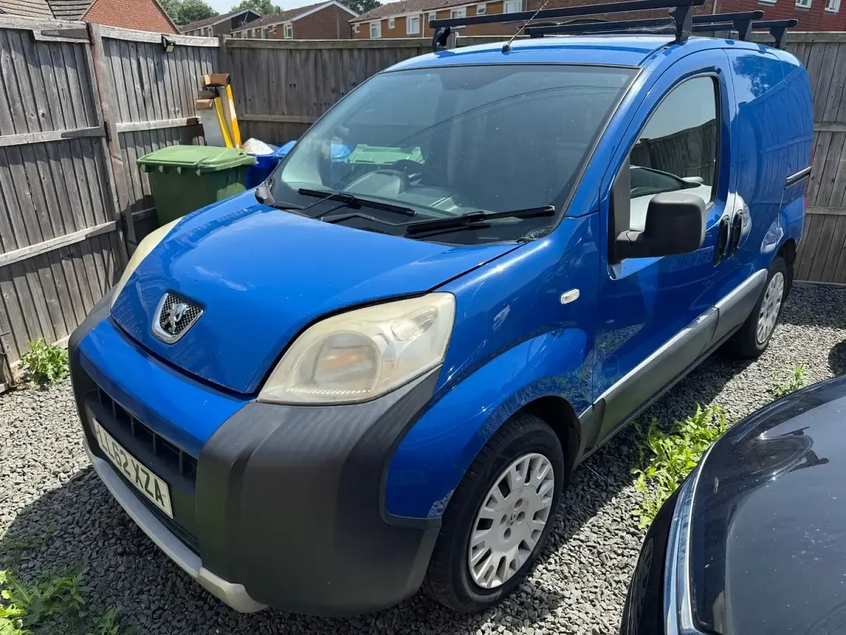 Used Peugeot Bipper 75 HP (55 kW) 2012 Blue MPV