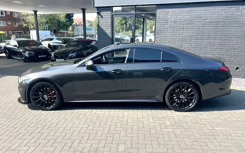 Used Mercedes CLS350 AMG line 286 HP (210 kW) 2019 Grey Coupe