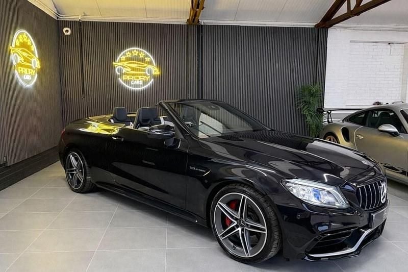 Used Mercedes C63S AMG Premium Plus 2019 Black Cabriolet