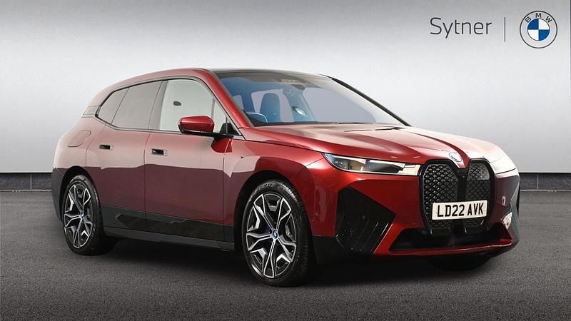 Red Used 2022 BMW iX M Sport SUV | £35,000 (Fair price) - Image 1/4