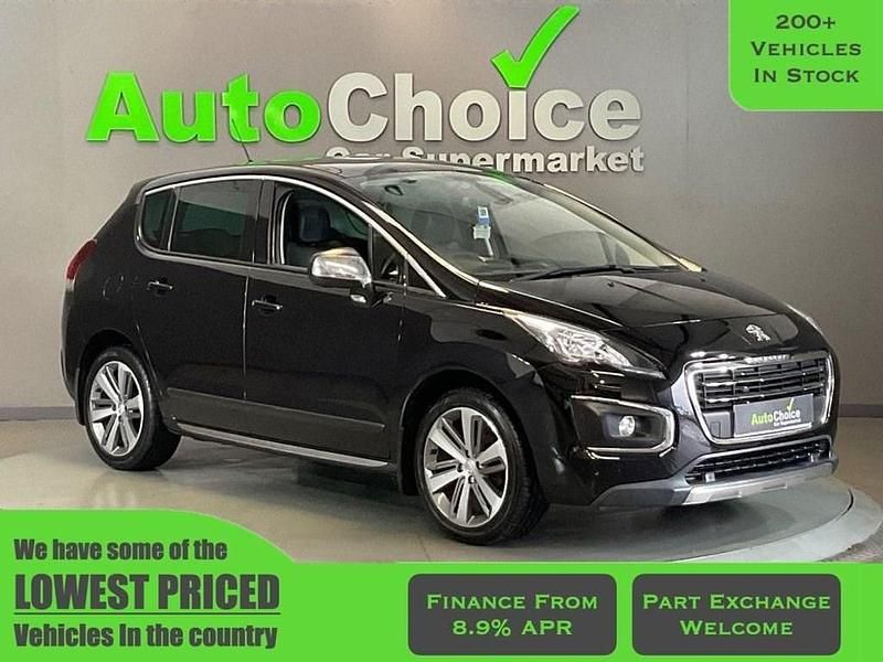 Used Peugeot 3008 Allure 120 HP (88 kW) 2016 Black SUV