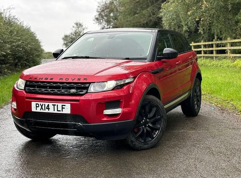 Red Used 2014 Land Rover Range Rover evoque Pure Estate | £7,495 (Good price) - Image 1/4