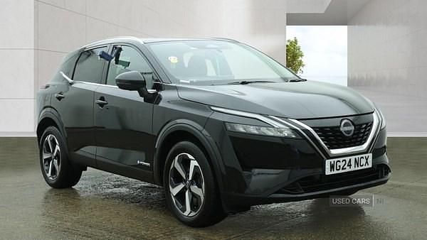 Used Nissan Qashqai N-Connecta 190 HP (139 kW) 2024 Black SUV