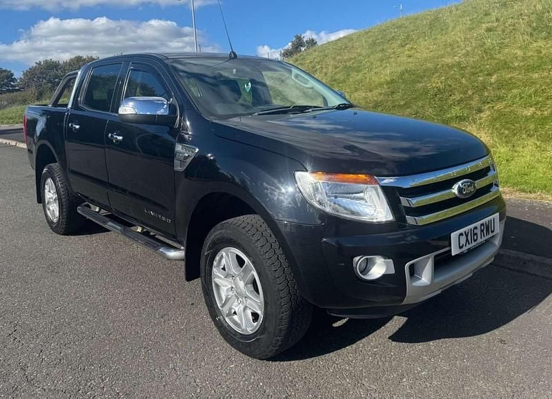 Black Used 2016 Ford Ranger Limited Pickup | £9,500 (Fair price) - Image 1/4