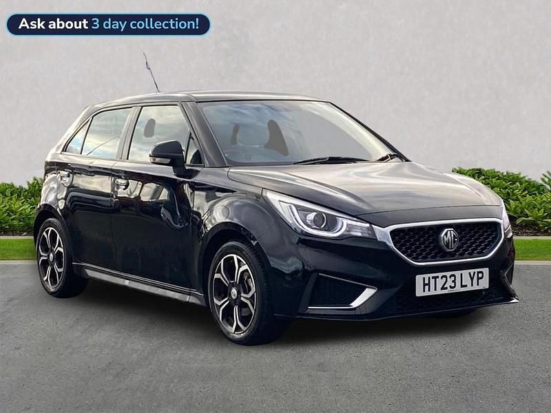 Black Used 2023 MG MG3 Exclusive Hatchback | £9,626 (Fair price) - Image 1/4