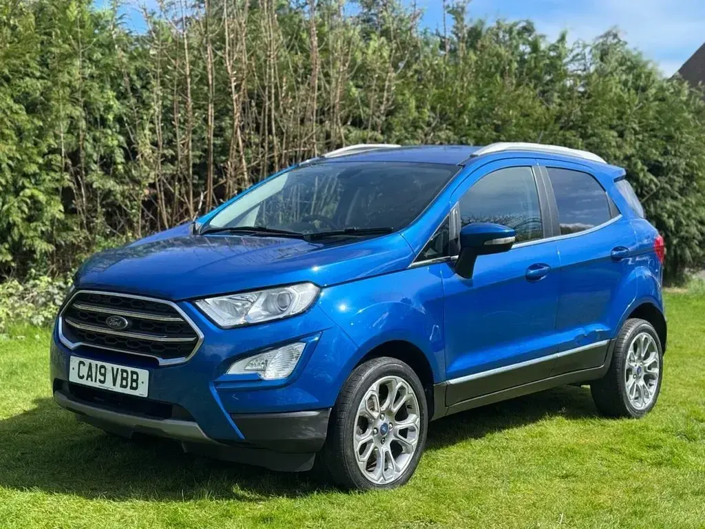 Used Ford Ecosport Titanium 100 HP (73 kW) 2019 Blue SUV