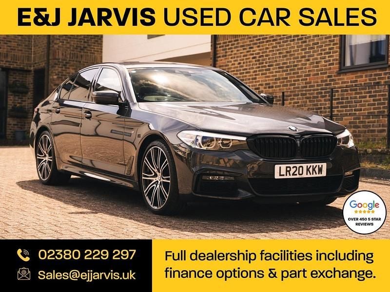 Grey Used 2020 BMW 540 M Sport Sedan | £31,995 (Fair price) - Image 1/4