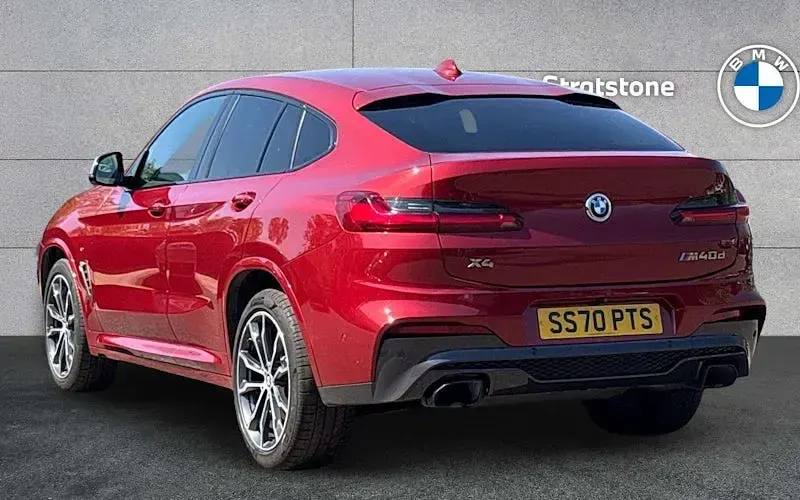 Used BMW X4 340 HP (250 kW) 2020 Red SUV