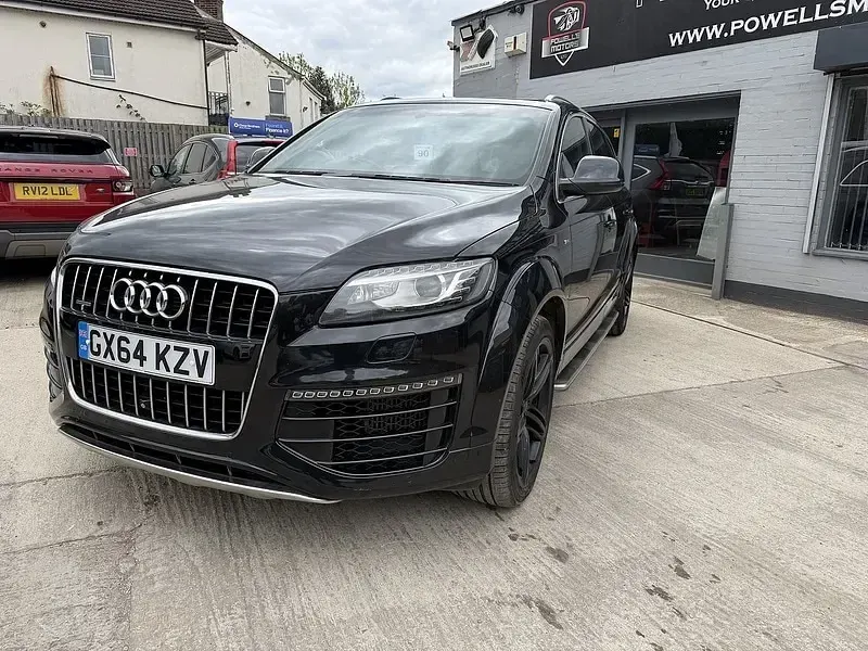 Used Audi Q7 S-Line 245 HP (180 kW) 2014 Black SUV