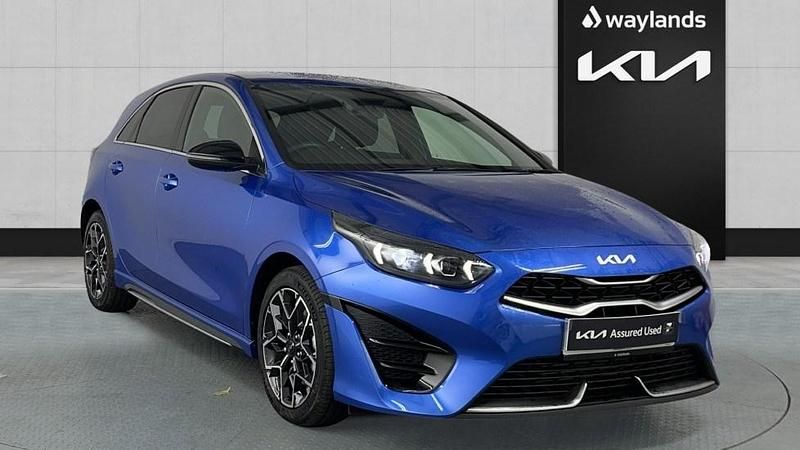 Blue Used 2025 Kia Ceed GT-Line Hatchback | £19,495 (Fair price) - Image 1/4