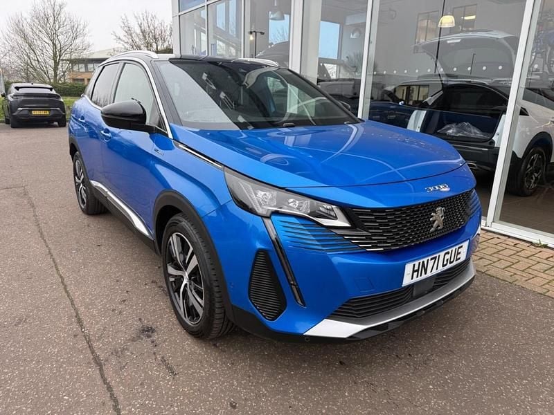Used Peugeot 3008 Premium 296 HP (217 kW) 2021 Blue Hatchback