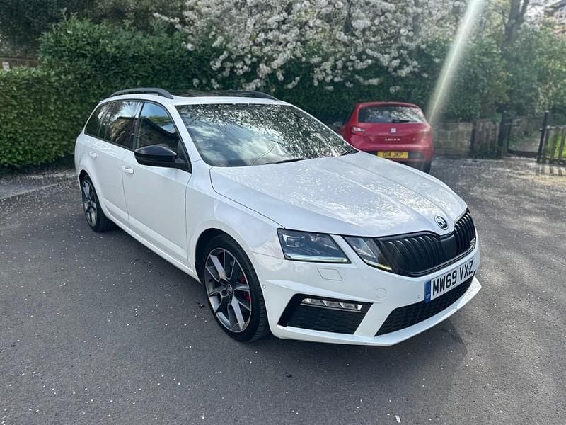 Used Skoda Octavia vRS 2020 White Estate