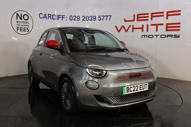Grey Used 2022 Fiat 500e Red Hatchback | £11,488 (Fair price) - Image 1/4