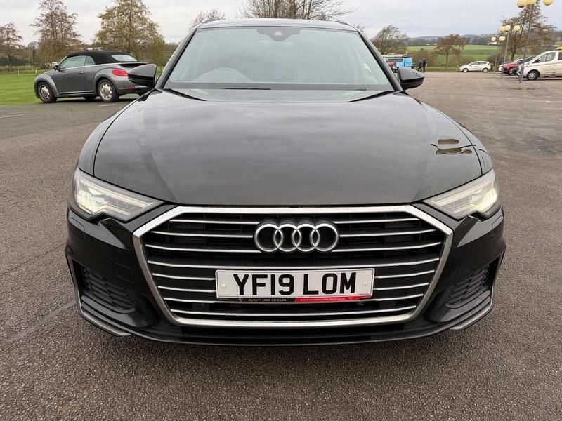 Used Audi A6 S-Line 204 HP (150 kW) 2019 Black Estate
